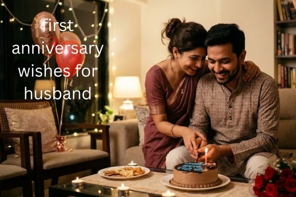 first anniversary wishes for husband